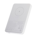 Xiaomi magnetic vésztöltő type-c aljzat (5000mah, 20w, gyorstöltő, wireless) fehér