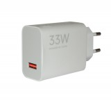 Xiaomi MDY-16-EF gyári hálózati fehér USB Type-C gyors töltőfej 3A 33W