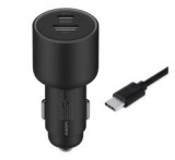 Xiaomi Mi autós töltő USB+Type-C aljzat (67W, gyorstöltő + Type-C kábel) FEKETE