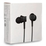 Xiaomi Mi In-Ear ZBW4354TY fekete 3,5mm jack gyári sztereo headset Dobozos