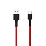 Xiaomi Mi USB Type-A - USB Type-C kábel 1m piros-fekete (SJV4110GL) (SJV4110GL) - Adatkábel
