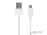 Xiaomi microUSB adat-és töltőkábel, fehér, 80cm