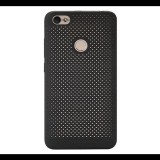 XIAOMI műanyag telefonvédő (lyukacsos) FEKETE [Xiaomi Redmi Note 5A] (ATF4842GL)
