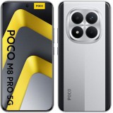 Xiaomi Poco M8 Pro 5G 256GB 8GB ezüst (silver) Dual Sim kártyafüggetlen okostelefon