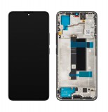 Xiaomi Poco X6 fekete gyári LCD kijelző érintővel és kerettel (560003N16P00)