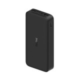 Xiaomi Redmi, 20000 mAh, 18 W Fast Charge, 2 x USB Type-A, 1 x USB Type-C, Vezetékes, Fekete, Hordozható powerbank