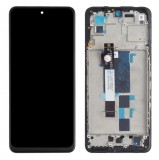 Xiaomi Redmi Note 10 Pro 5G fekete LCD kijelző érintővel és kerettel