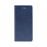 Xiaomi Redmi Note 13 4G, Oldalra nyíló tok, stand, Magnet Book, sötétkék