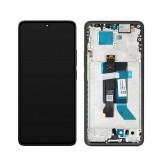 Xiaomi Redmi Note 14 Pro 5G fekete gyári LCD kijelző érintővel és kerettel (56002300O1600)