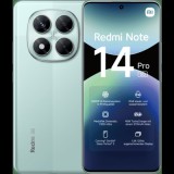 Xiaomi Redmi Note 14 Pro 5G okostelefon - 6,67" ívelt AMOLED 120Hz, 50MP, 8GB, 256GB, Ivy Green (MZB0IMOEU)