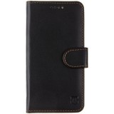 Xiaomi Redmi Note 14 Pro Plus 5G (Global), Oldalra nyíló tok, stand, kártyatartóval, csatos, Tactical Field Notes, fekete
