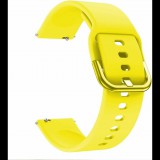 Xiaomi Redmi Univerzális Szilikon Gyári Okosóra szíj 135 mm - 205 mm - Citromsárga (BHR9470GL)