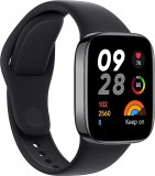 Xiaomi Redmi Watch 3 4,45 cm (1.75") 42 mm, GPS, Bluetooth, Fekete okosóra