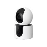 Xiaomi Smart Camera C300 Dual beltéri IP kamera, 2K felbontás, kétlencsés, fehér - BHR9166EU
