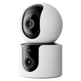 Xiaomi smart kamera c300 dual beltéri biztonsági kamera (360°-os, mikrofon, éjjellátó, mozgásérzékelés, 1296p) fehér