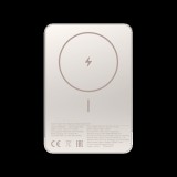 Xiaomi Super Slim Magnetic Power Bank 5000 Lítium-ion (Li-ion) 5000 mAh Vezeték nélkül tölthető Homok