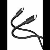 Xiaomi USB 4.0 Type C fonott kábel, fekete 1m BHR087BGL (XIAO-CABLE-TCCU6A1BK)