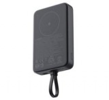 Xiaomi vésztöltő Type-C aljzat (10000mAh, 33W, gyorstöltő, MagSafe, fix Type-C kábel) SÖTÉTSZÜRKE