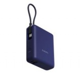 Xiaomi vésztöltő USB+Type-C aljzat(G176465) (10000mAh, 33W, gyorstöltő, fix Type-C kábel) SÖTÉTKÉK