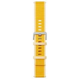 Xiaomi Watch S1 Active gyári erősített nylon okosóra szíj - sárga (maize yellow) (BHR6212GL)