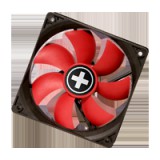 Xilence COO-XPF120.R.PWM Számítógép ház Ventilátor 12 cm Fekete, Vörös