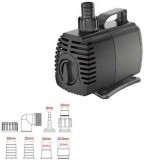 XiLong XL-6500 nagy teljesítményű vízpumpa, vízalatti nyomópumpa (65W | Vízszállítási teljesítmény: max. 6500 l/h | Nyomásmagasság: max. 4,0 m | 180 x 105 x 155 mm)
