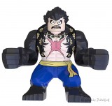 Xinluo District Tangrui Lighting Store One Piece - Luffy Gear 4 jellegű nagy mini figura 8 cm