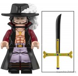 Xinluo District Tangrui Lighting Store One Piece - Mihawk jellegű mini figura