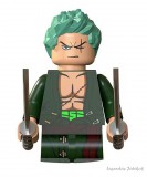Xinluo District Tangrui Lighting Store One Piece Roronoa Zoro jellegű alap mini figura