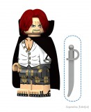 Xinluo District Tangrui Lighting Store One Piece - Shanks jellegű alap mini figura karddal