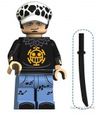Xinluo District Tangrui Lighting Store One Piece - Trafalgar D. Water Law jellegű mini figura