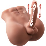 Xise - realisztikus dildó és anális maszturbátor 18 cm