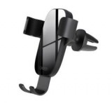 XO C37 autós tartó (szellőzőre, gravitációs, 360°, 4-6" méret) FEKETE
