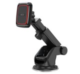 XO C83 autós tartó (szellőzőre, 360°, állítható kar, mágneses, 4-6,7" méret) FEKETE