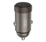 XO CC70 autós töltő Type-C aljzat (30W, PD gyorstöltő) FEKETE