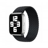 Xpro 122571 Apple Watch 38mm/40mm fonott körpánt szíj S-es méret fekete (xo122571) - Szíj