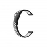 Xpro 123720 Samsung Galaxy Watch3 (45mm) lélegző sport szíj fekete-fehér (x123720) - Szíj
