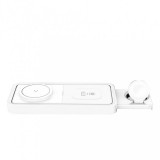 Xpro 3in1 vezeték nélküli QI mágneses MagSafe gyorstöltő 15W fehér