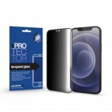 Xpro Apple iPhone 15 Pro Tempered Glass 0.33 Full 3D Black (FG) PRIVACY kijelzővédő üveg (128857)