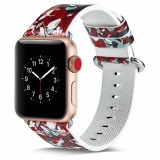 Xpro Apple Watch 38/40mm mintás bőr szíj F1  (116243) (X116243) - Szíj