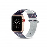 Xpro Apple Watch 38/40mm mintás bőr szíj F17 (121942) (xpro121942) - Szíj