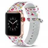Xpro Apple Watch 38/40mm mintás bőr szíj F5  (116247) (X116247) - Szíj