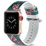 Xpro Apple Watch 38/40mm mintás bőr szíj F8  (116249) (X116249) - Szíj