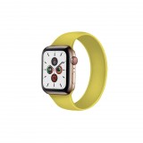 Xpro Apple Watch 42/44mm solo szilikon szíj sárga L (121370) (xpro121370) - Szíj