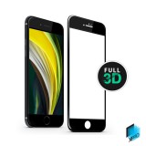 xPRO Glass 0.33 mm FULL 3D - iPhone SE (2022/2020) teljes felületű kijelzővédő üveg - fekete