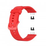Xpro Huawei Watch Fit szilikon szíj piros (126563) (xpro126563) - Szíj