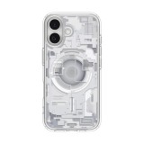 XPRO Matt tok színes gombokkal piros Apple iPhone 15 Plus készülékhez