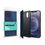 XPRO Soft Touch Flip tok sötétkék Huawei P Smart 2021 készülékhez
