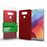 Xpro Soft Touch LG G6 készülékhez plasztik tok, piros (114399) (XP114399) - Telefontok