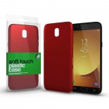 Xpro Soft Touch Samsung J5 2017 készülékhez plasztik tok, piros (114127) (XP114127) - Telefontok
